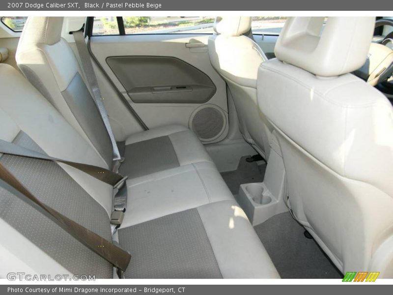 Black / Pastel Pebble Beige 2007 Dodge Caliber SXT