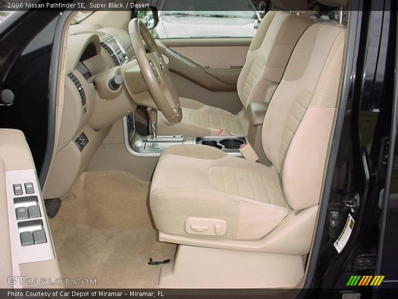 Super Black / Desert 2006 Nissan Pathfinder SE