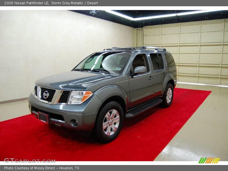 Storm Grey Metallic / Desert 2006 Nissan Pathfinder LE