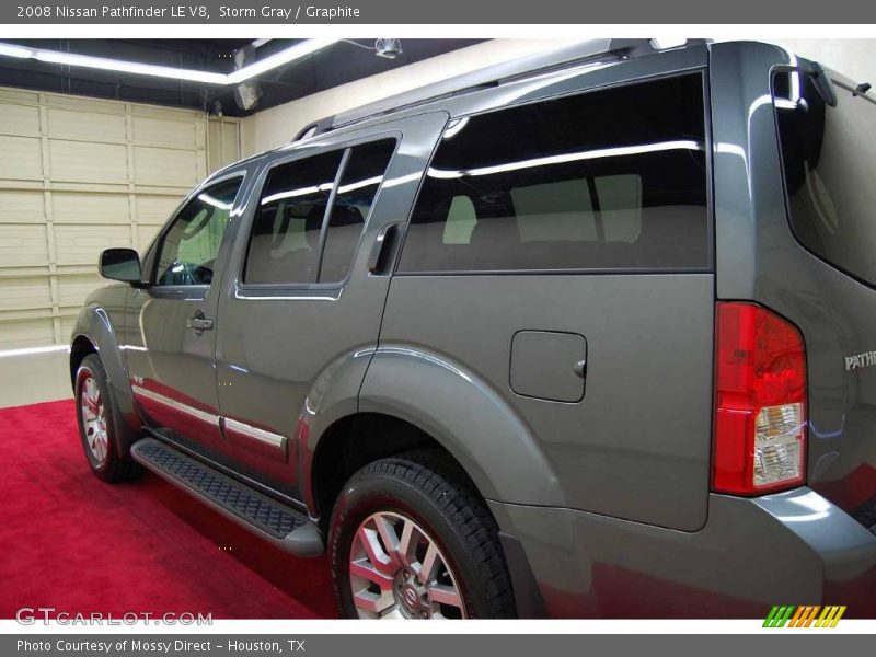 Storm Gray / Graphite 2008 Nissan Pathfinder LE V8