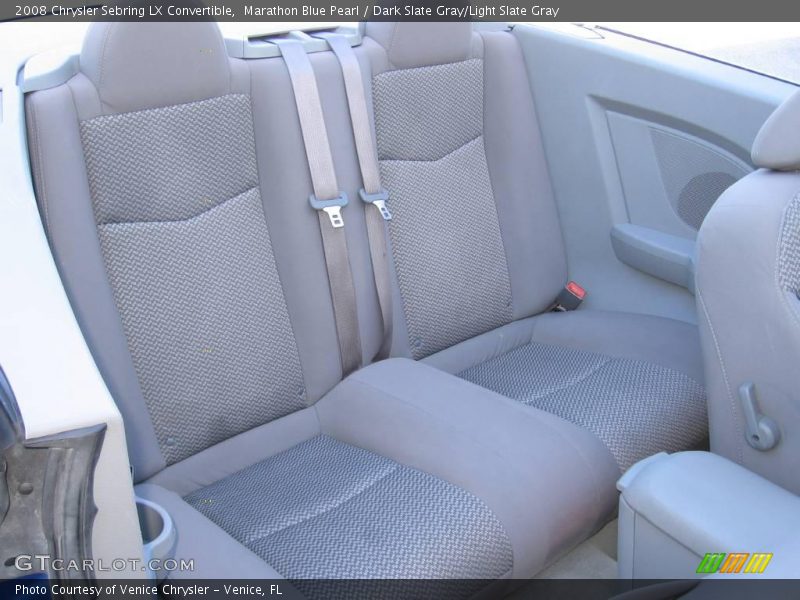 Marathon Blue Pearl / Dark Slate Gray/Light Slate Gray 2008 Chrysler Sebring LX Convertible