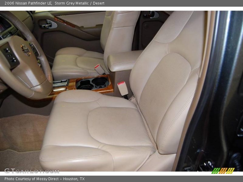 Storm Grey Metallic / Desert 2006 Nissan Pathfinder LE