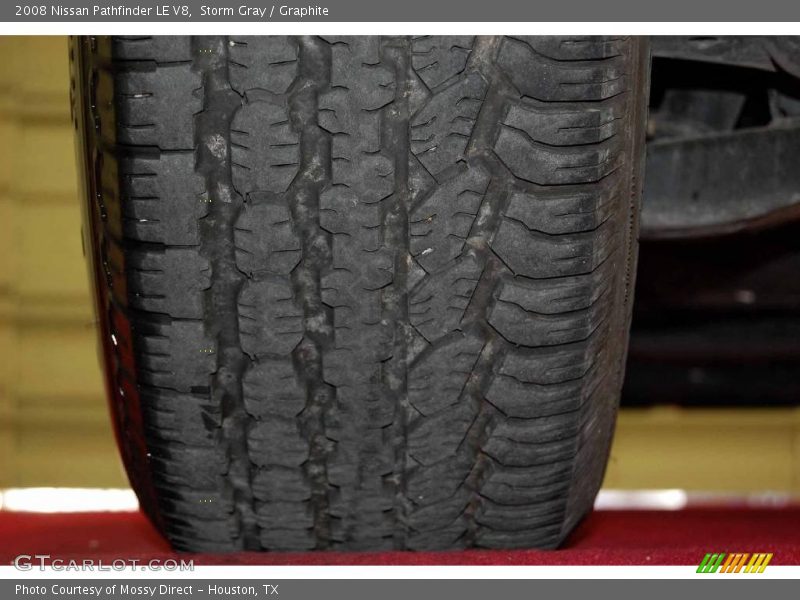 Storm Gray / Graphite 2008 Nissan Pathfinder LE V8