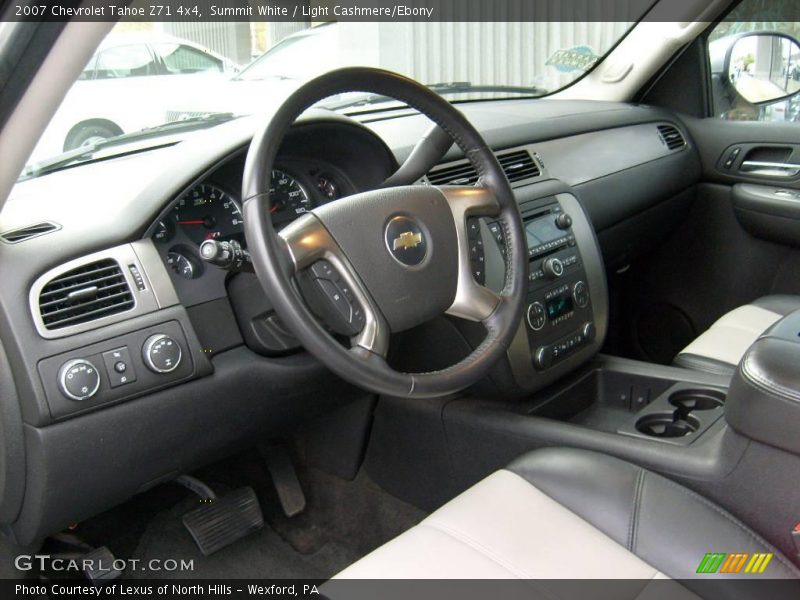 Summit White / Light Cashmere/Ebony 2007 Chevrolet Tahoe Z71 4x4
