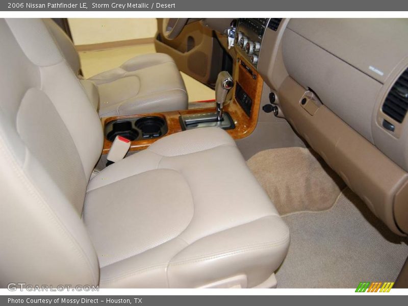 Storm Grey Metallic / Desert 2006 Nissan Pathfinder LE