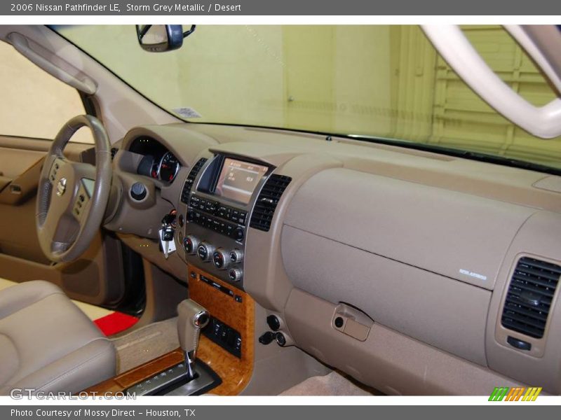 Storm Grey Metallic / Desert 2006 Nissan Pathfinder LE