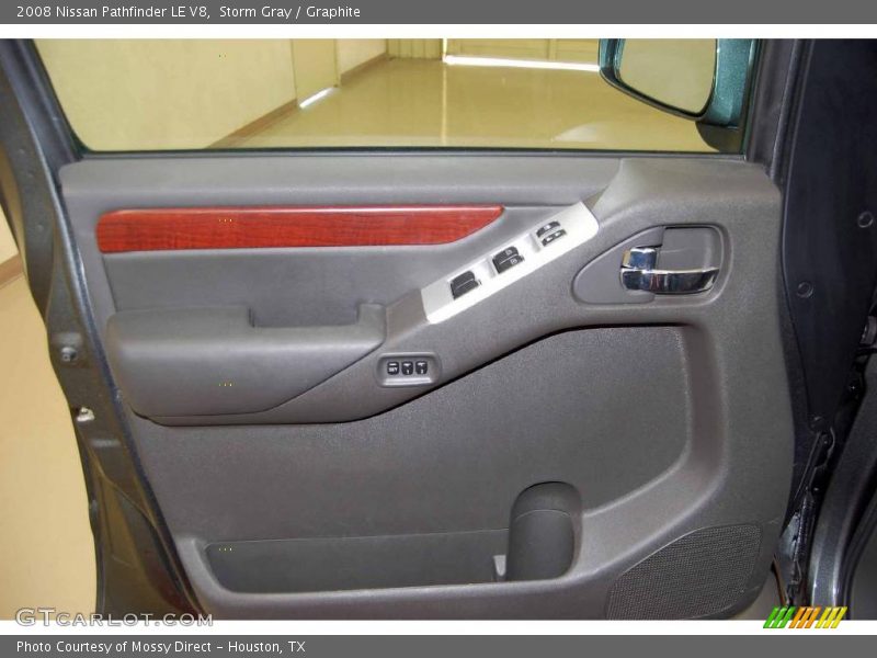 Storm Gray / Graphite 2008 Nissan Pathfinder LE V8