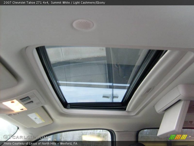 Summit White / Light Cashmere/Ebony 2007 Chevrolet Tahoe Z71 4x4