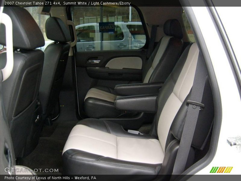 Summit White / Light Cashmere/Ebony 2007 Chevrolet Tahoe Z71 4x4