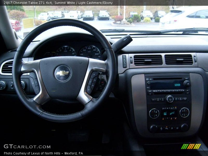 Summit White / Light Cashmere/Ebony 2007 Chevrolet Tahoe Z71 4x4