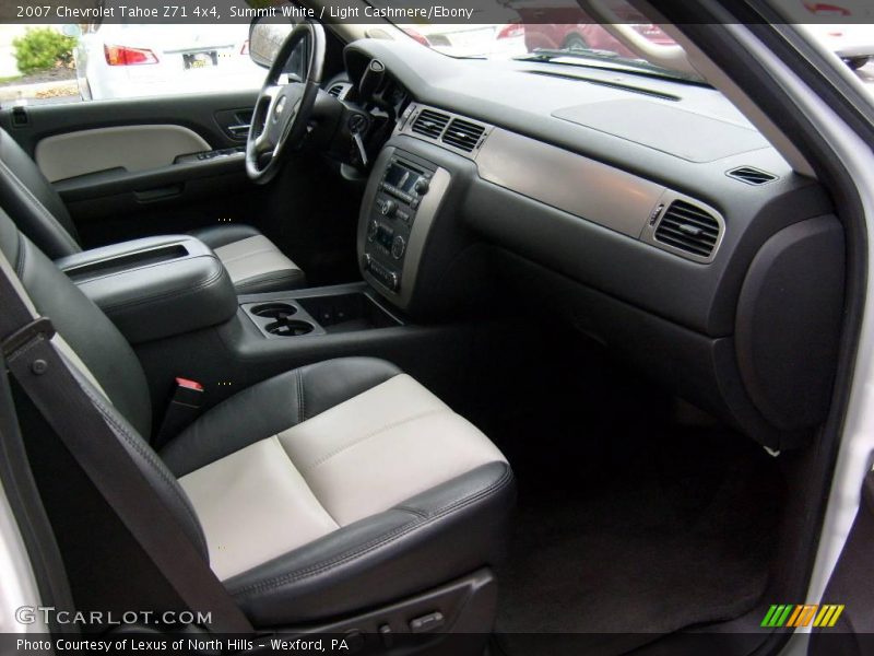 Summit White / Light Cashmere/Ebony 2007 Chevrolet Tahoe Z71 4x4