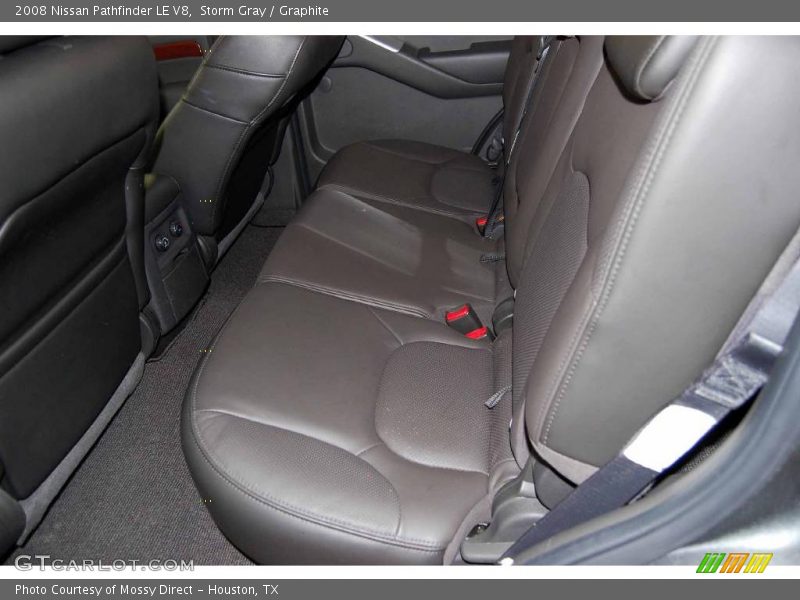 Storm Gray / Graphite 2008 Nissan Pathfinder LE V8