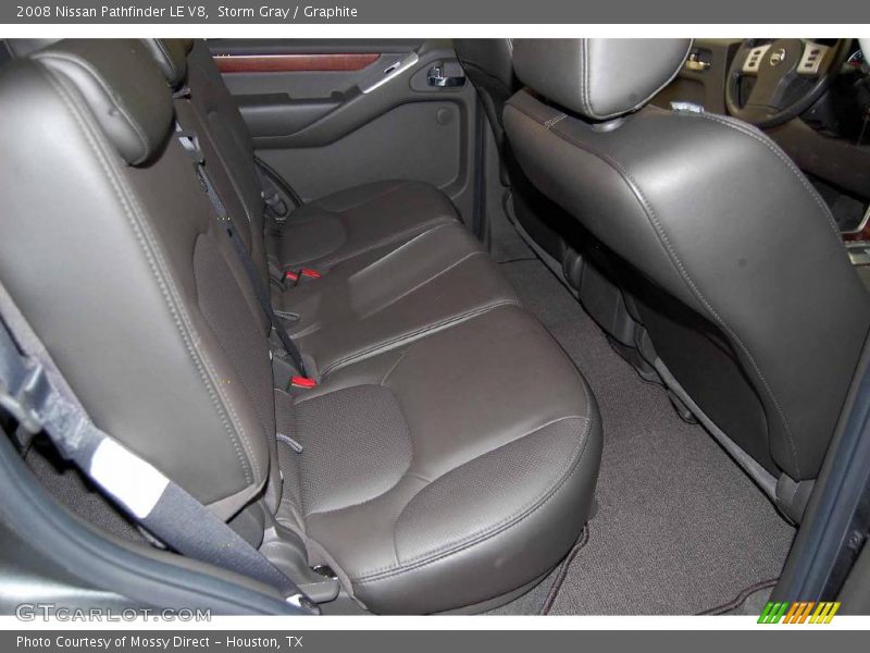 Storm Gray / Graphite 2008 Nissan Pathfinder LE V8