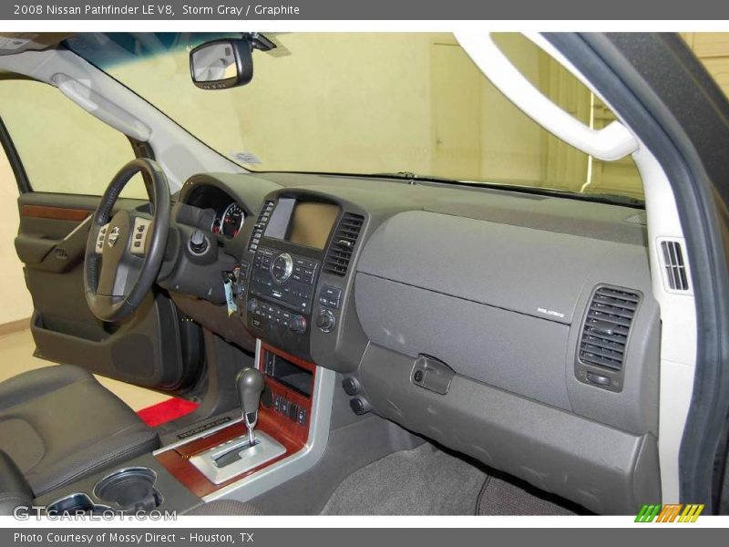 Storm Gray / Graphite 2008 Nissan Pathfinder LE V8