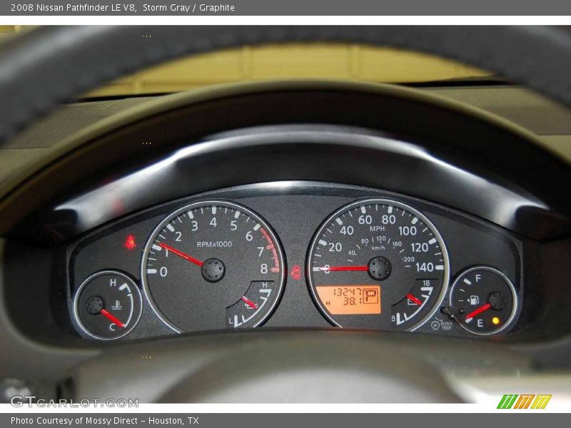 Storm Gray / Graphite 2008 Nissan Pathfinder LE V8