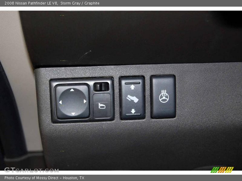Storm Gray / Graphite 2008 Nissan Pathfinder LE V8