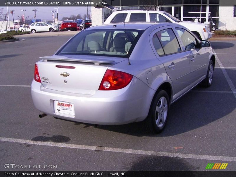 Ultra Silver Metallic / Gray 2008 Chevrolet Cobalt LS Sedan
