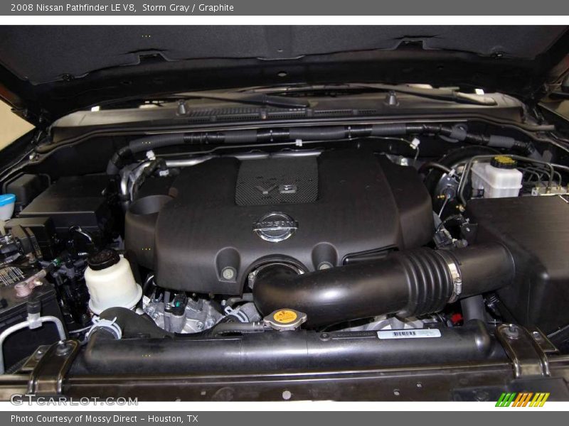 Storm Gray / Graphite 2008 Nissan Pathfinder LE V8