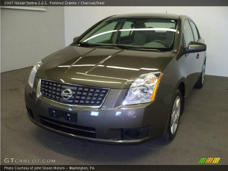 Polished Granite / Charcoal/Steel 2007 Nissan Sentra 2.0 S