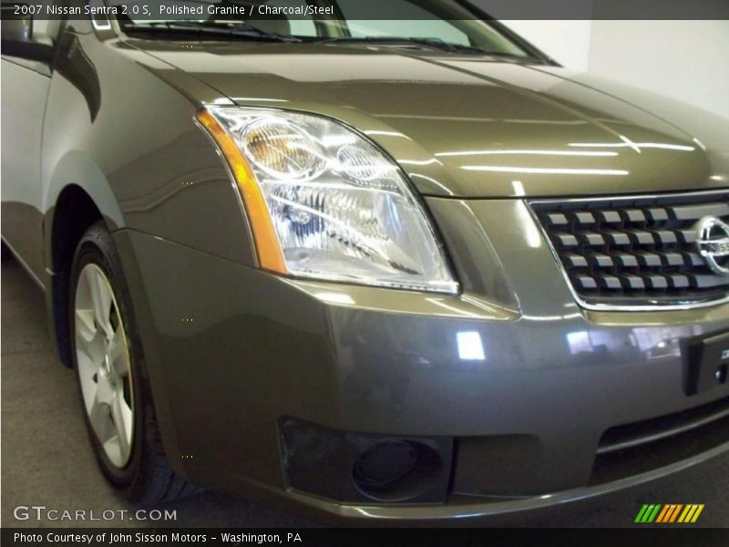 Polished Granite / Charcoal/Steel 2007 Nissan Sentra 2.0 S