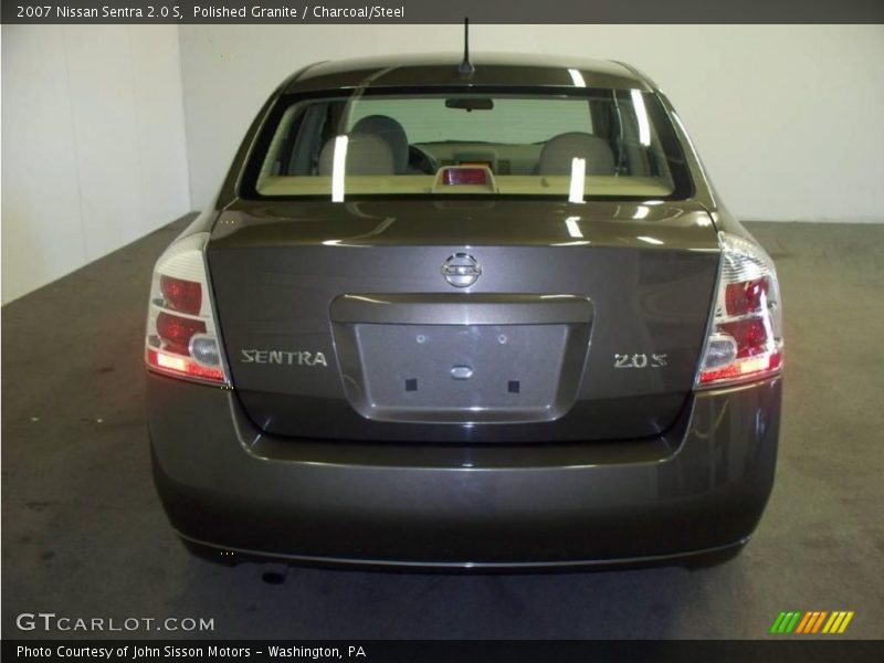 Polished Granite / Charcoal/Steel 2007 Nissan Sentra 2.0 S