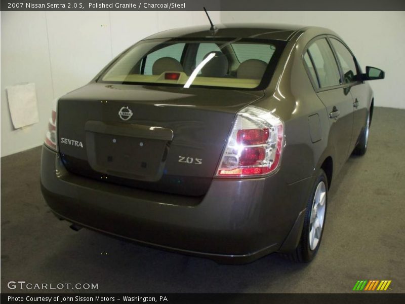 Polished Granite / Charcoal/Steel 2007 Nissan Sentra 2.0 S