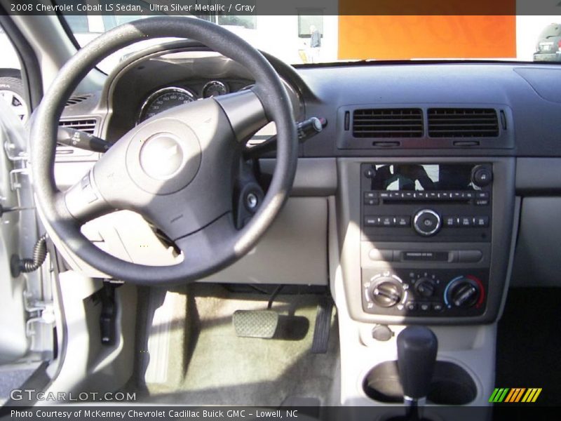 Ultra Silver Metallic / Gray 2008 Chevrolet Cobalt LS Sedan