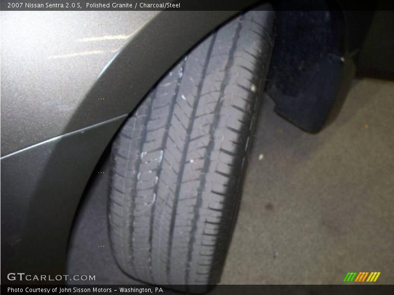 Polished Granite / Charcoal/Steel 2007 Nissan Sentra 2.0 S