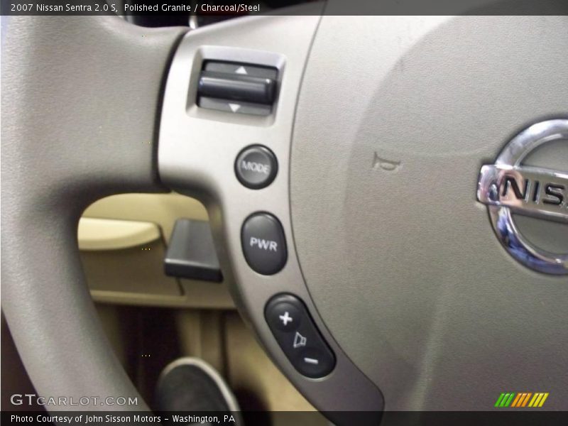 Polished Granite / Charcoal/Steel 2007 Nissan Sentra 2.0 S