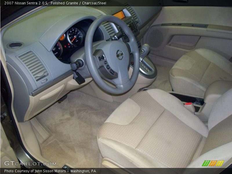 Polished Granite / Charcoal/Steel 2007 Nissan Sentra 2.0 S