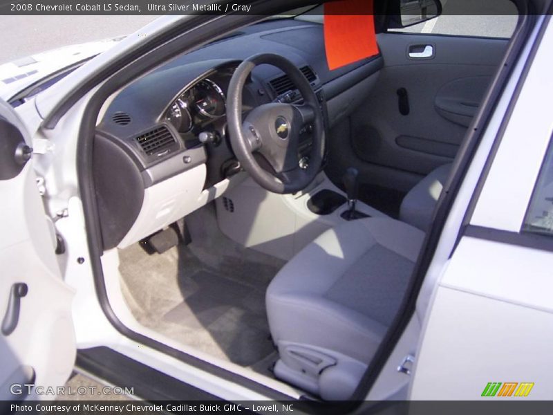 Ultra Silver Metallic / Gray 2008 Chevrolet Cobalt LS Sedan