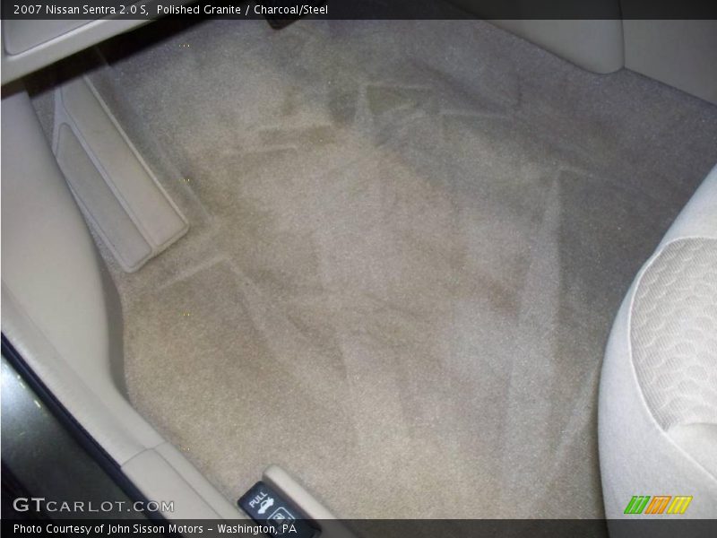 Polished Granite / Charcoal/Steel 2007 Nissan Sentra 2.0 S