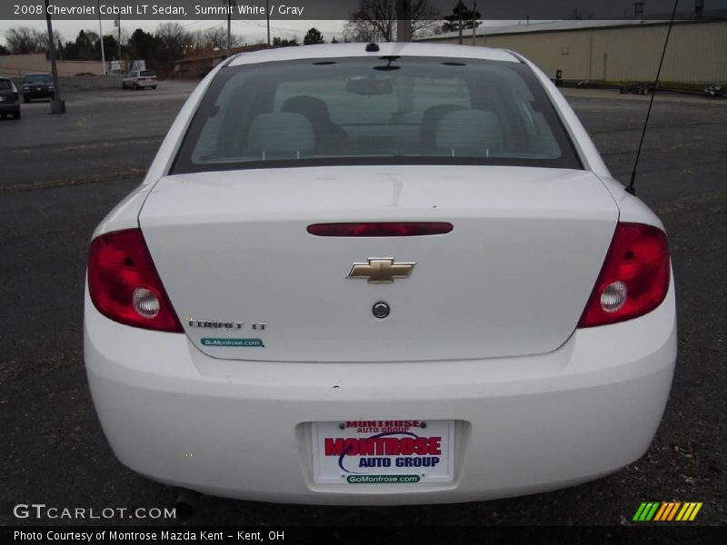 Summit White / Gray 2008 Chevrolet Cobalt LT Sedan