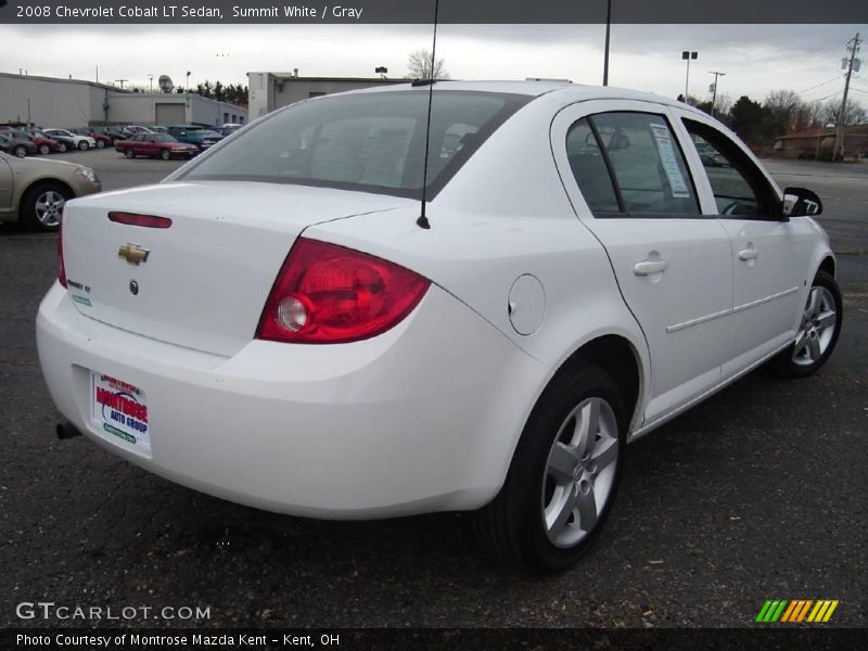 Summit White / Gray 2008 Chevrolet Cobalt LT Sedan
