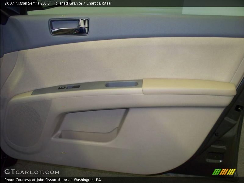 Polished Granite / Charcoal/Steel 2007 Nissan Sentra 2.0 S