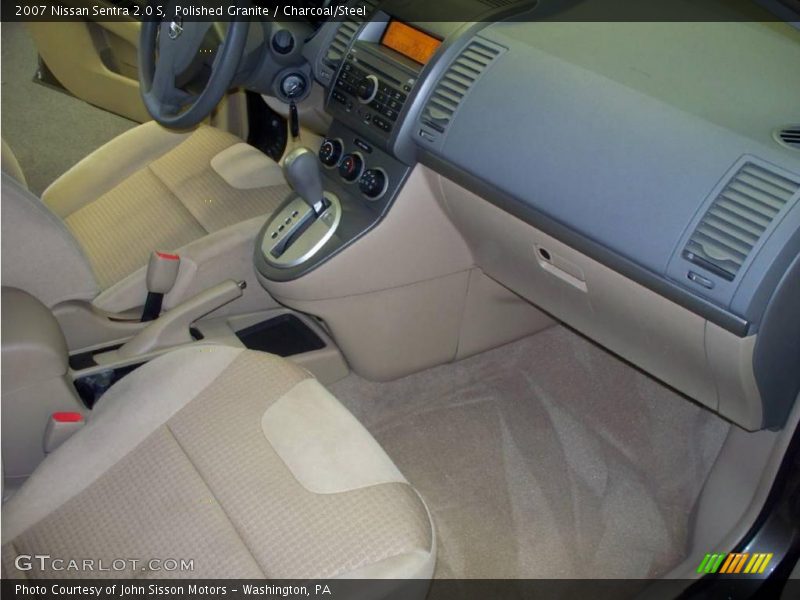 Polished Granite / Charcoal/Steel 2007 Nissan Sentra 2.0 S