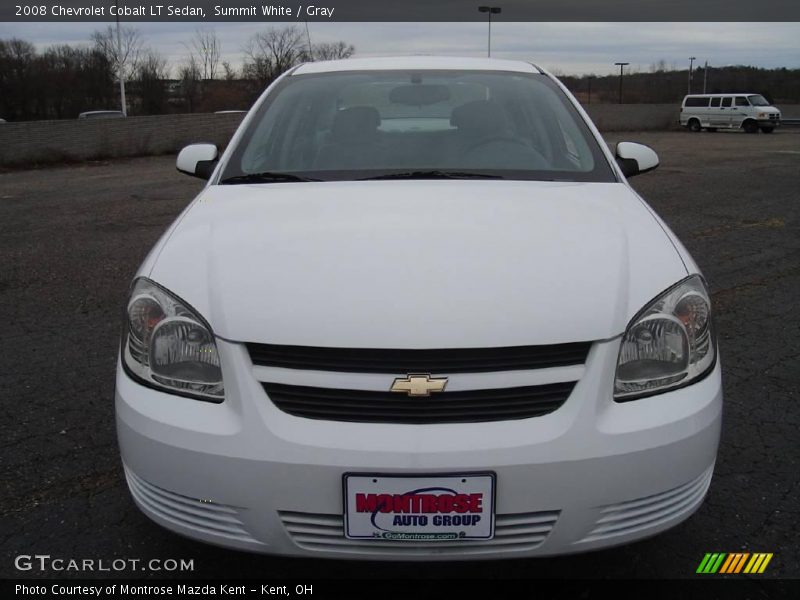 Summit White / Gray 2008 Chevrolet Cobalt LT Sedan