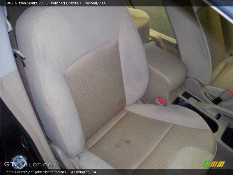Polished Granite / Charcoal/Steel 2007 Nissan Sentra 2.0 S