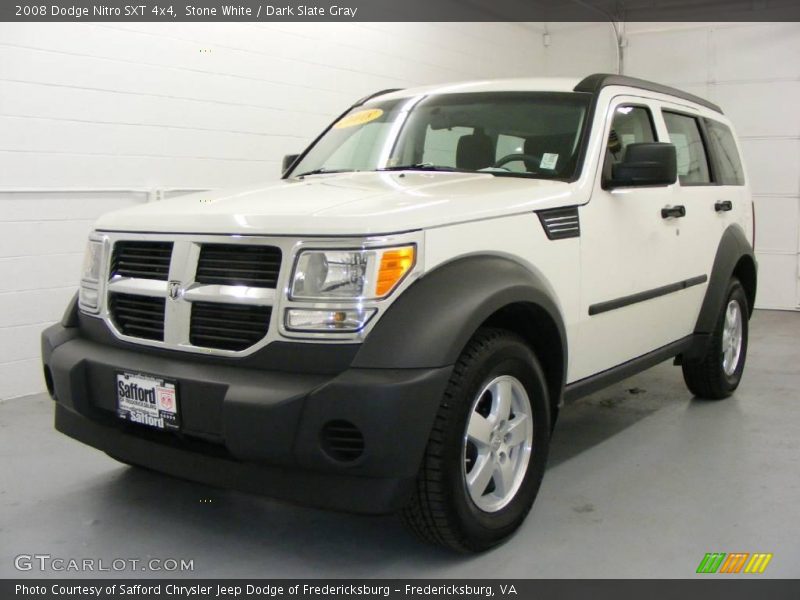 Stone White / Dark Slate Gray 2008 Dodge Nitro SXT 4x4