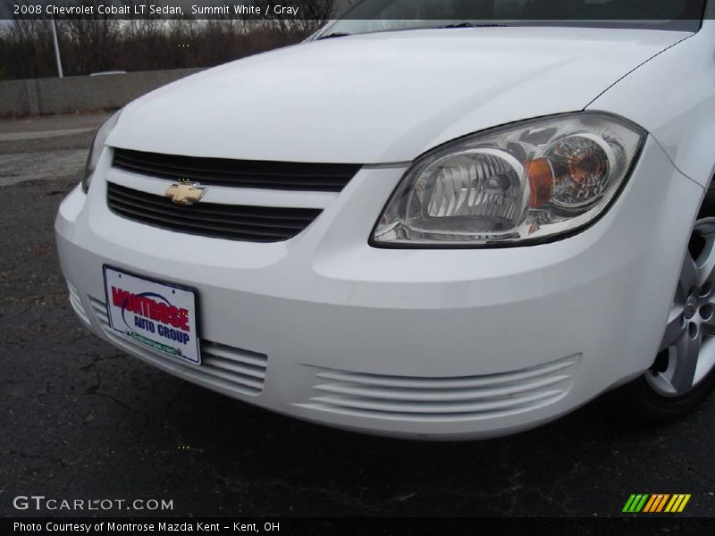Summit White / Gray 2008 Chevrolet Cobalt LT Sedan