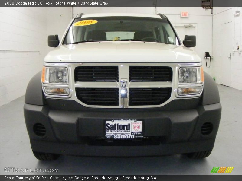 Stone White / Dark Slate Gray 2008 Dodge Nitro SXT 4x4