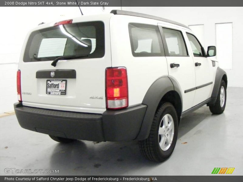 Stone White / Dark Slate Gray 2008 Dodge Nitro SXT 4x4