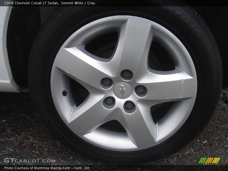 Summit White / Gray 2008 Chevrolet Cobalt LT Sedan