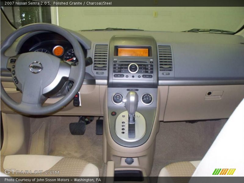 Polished Granite / Charcoal/Steel 2007 Nissan Sentra 2.0 S
