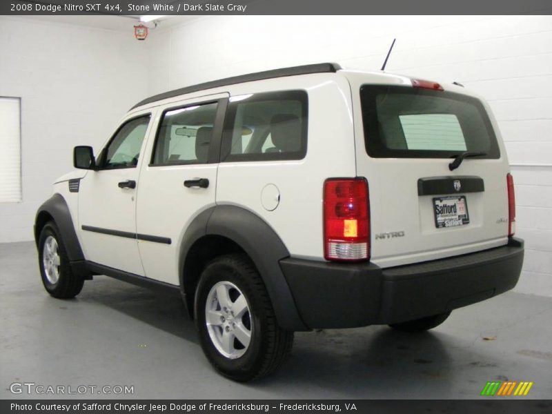 Stone White / Dark Slate Gray 2008 Dodge Nitro SXT 4x4