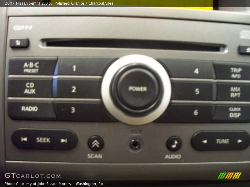 Polished Granite / Charcoal/Steel 2007 Nissan Sentra 2.0 S