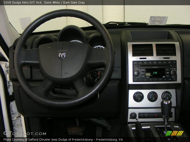 Stone White / Dark Slate Gray 2008 Dodge Nitro SXT 4x4