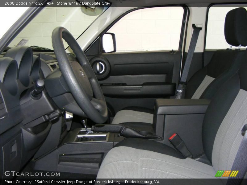 Stone White / Dark Slate Gray 2008 Dodge Nitro SXT 4x4
