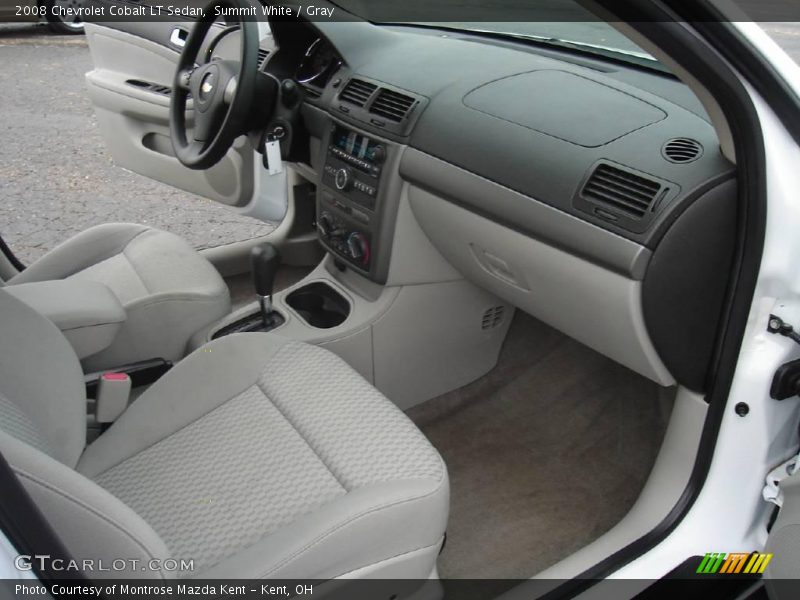Summit White / Gray 2008 Chevrolet Cobalt LT Sedan