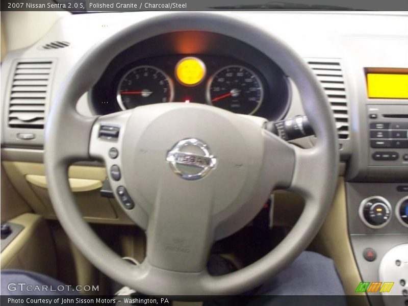 Polished Granite / Charcoal/Steel 2007 Nissan Sentra 2.0 S